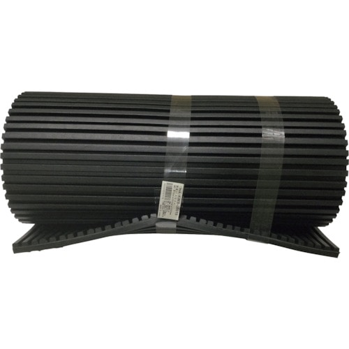 トラスコ中山 光 両面スジ入りゴム 300×1000mm(ご注文単位1枚)【直送品】