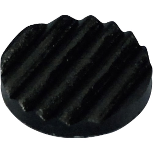 トラスコ中山 光 波ゴムクッション黒 3×20mm(ご注文単位1パック)【直送品】