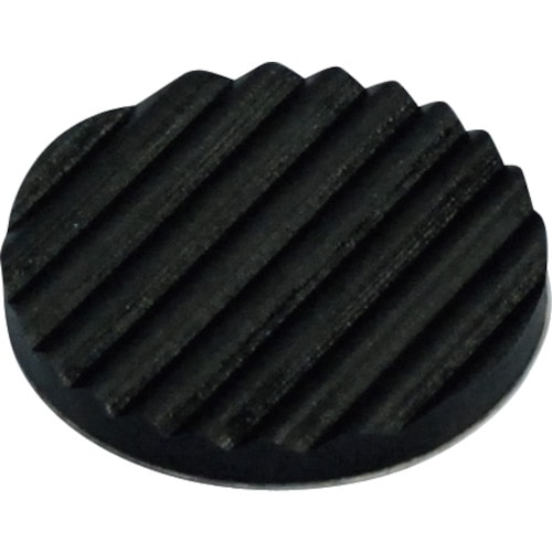 トラスコ中山 光 波ゴムクッション黒 3×28mm(ご注文単位1パック)【直送品】
