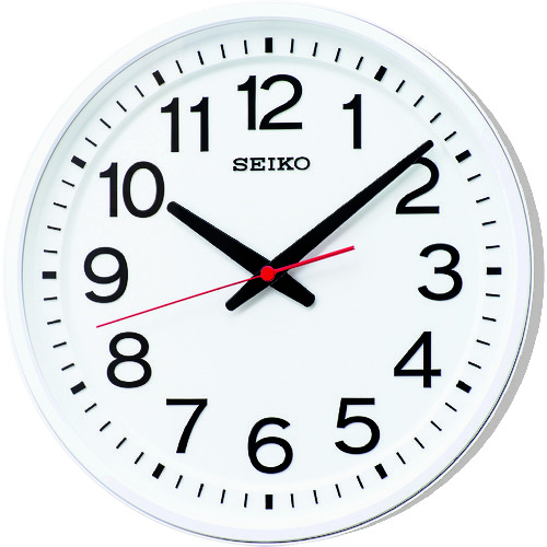 トラスコ中山 SEIKO 「教室の時計」電波掛時計(ご注文単位1個)【直送品】