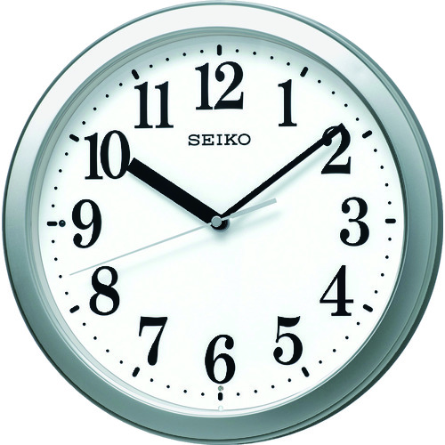 トラスコ中山 SEIKO スタンダード電波掛時計 161-3650(ご注文単位1個)【直送品】