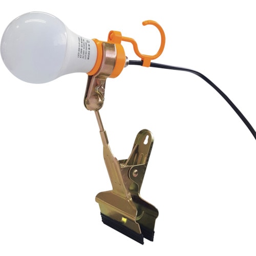 トラスコ中山 富士倉 LED-8Wクリップランプ 昼光色(ご注文単位1個)【直送品】