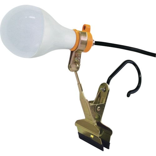 トラスコ中山 富士倉 LED-15Wクリップランプ 昼光色(ご注文単位1個)【直送品】