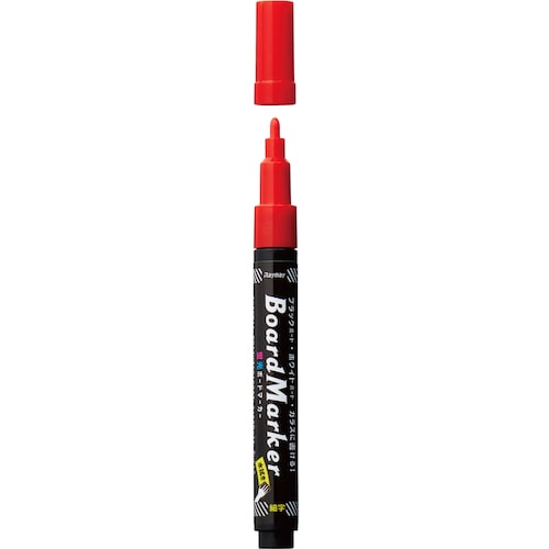 トラスコ中山 レイメイ 蛍光ボードマーカー・細字レッド(ご注文単位1本)【直送品】
