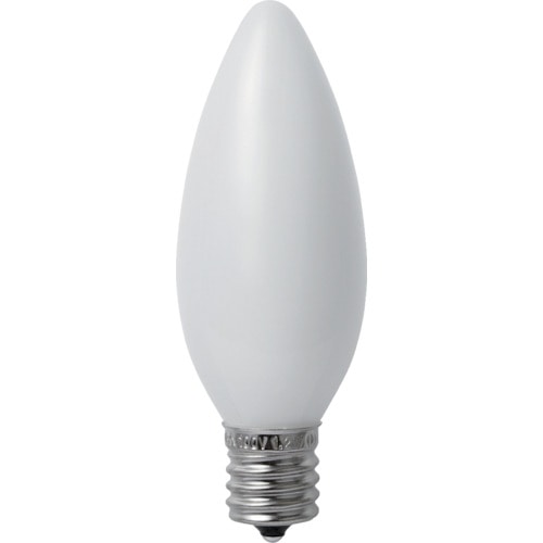 トラスコ中山 ELPA 電球(LED) LED電球シャンデリアE17 明るさ50lm 電球色相当(ご注文単位1個)【直送品】