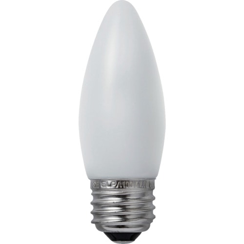 トラスコ中山 ELPA 電球(LED) LED電球シャンデリアE26 明るさ60lm 電球色相当(ご注文単位1個)【直送品】