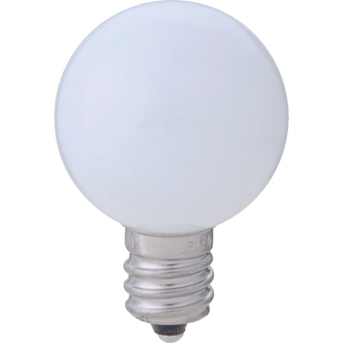 トラスコ中山 ELPA 電球(LED) LED電球G30形E12 明るさ15lm 電球色相当（ご注文単位1個）【直送品】