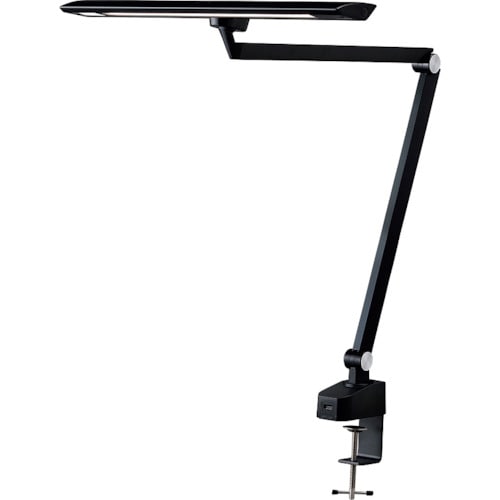 トラスコ中山 IRIS 578020 デスクライト クランプタイプ ブラック(ご注文単位1台)【直送品】