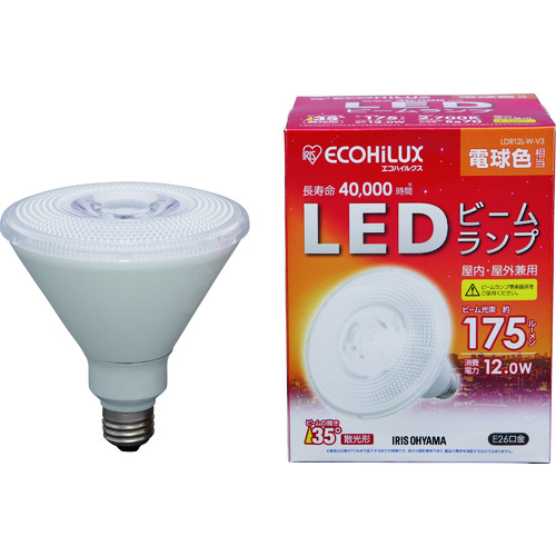 トラスコ中山 IRIS LED電球 ビームランプ 150形相当 電球色(ご注文単位1個)【直送品】