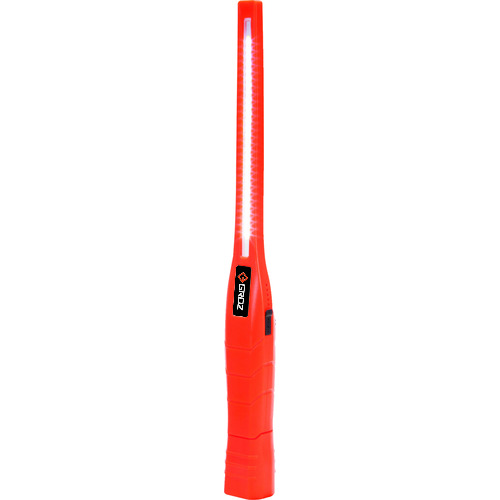 トラスコ中山 GROZ 充電式LEDワークライト 360度回転 オレンジ 600Lm(ご注文単位1個)【直送品】
