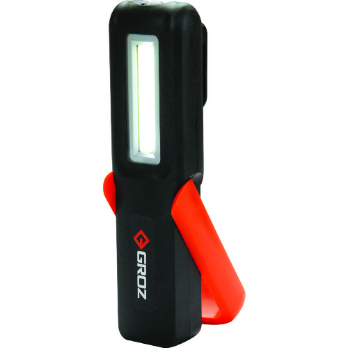 トラスコ中山 GROZ 充電式LEDハンドライト 3W COB（ご注文単位1個）【直送品】