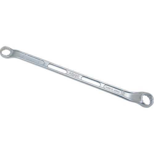 トラスコ中山 ASH ライツールオフセット両口めがね19mm×21mm(ご注文単位1個)【直送品】