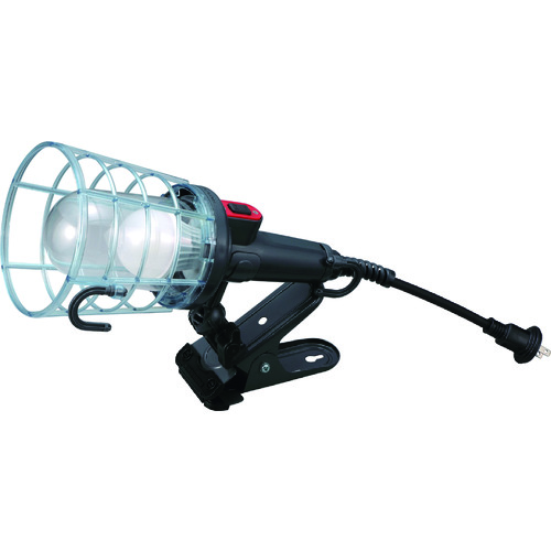 トラスコ中山 ハタヤ 防雨型LEDケイ・ハンドランプ 7W電球型LEDランプクリップ付(ご注文単位1台)【直送品】