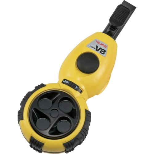 トラスコ中山 タジマ エルライン墨つぼV8鶴首 イエロー(ご注文単位1個)【直送品】