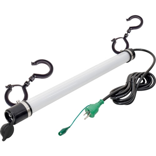 トラスコ中山 日動 LED一体型パイプライト20形 12W (ご注文単位1台)【直送品】