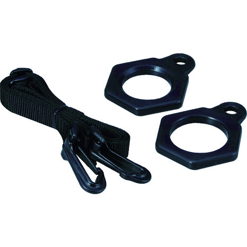 トラスコ中山 ハタヤ LEDジョーハンドランプ専用ストラップ付ホルダー(ご注文単位1個)【直送品】
