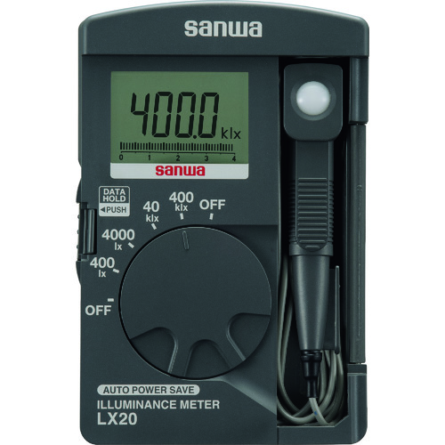 トラスコ中山 SANWA 照度計(ご注文単位1台)【直送品】