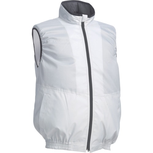 トラスコ中山 リンクサス COOLING BLASTベストタイプ シルバー LL(ご注文単位1着)【直送品】