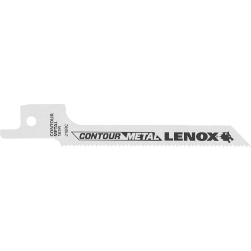 トラスコ中山 LENOX バイメタルセ-バ-ソ-ブレ-ド曲線92mmX18山(5枚) 318RC(ご注文単位1パック)【直送品】