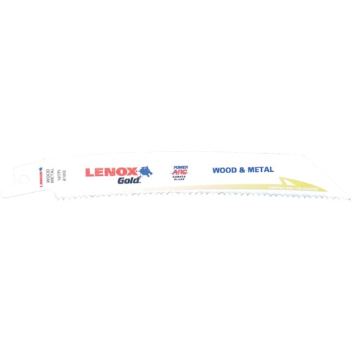 トラスコ中山 LENOX パワーアークセ-バ-ソ-ブレ-ド150mmX10山(5枚)(ご注文単位1パック)【直送品】