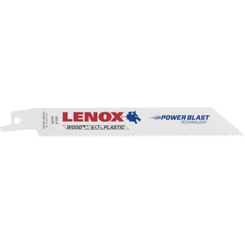 トラスコ中山 LENOX バイメタルセ-バ-ソ-ブレ-ド150mmX10山(5枚) 610R(ご注文単位1パック)【直送品】