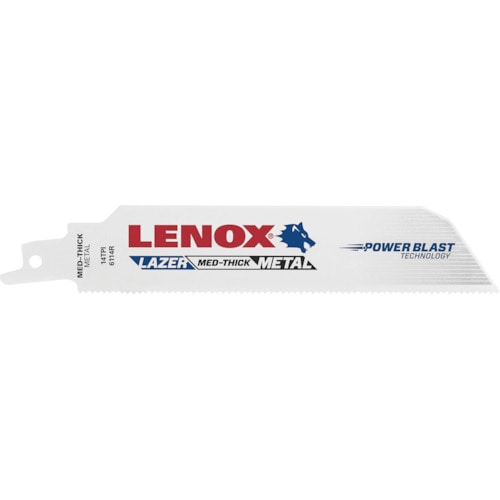 トラスコ中山 LENOX レ-ザ-セ-バ-ソ-ブレ-ド150mmX14山(5枚) 6114R(ご注文単位1パック)【直送品】