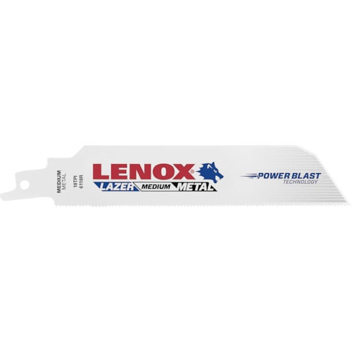 トラスコ中山 LENOX レ-ザ-セ-バ-ソ-ブレ-ド150mmX18山(5枚) 6118R(ご注文単位1パック)【直送品】