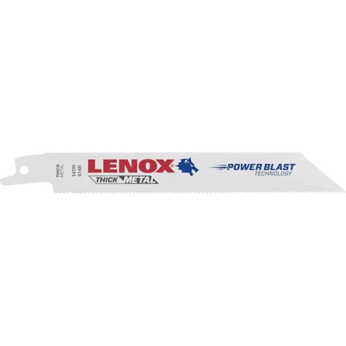 トラスコ中山 LENOX バイメタルセ-バ-ソ-ブレ-ド150mmX14山(5枚) 614R(ご注文単位1パック)【直送品】