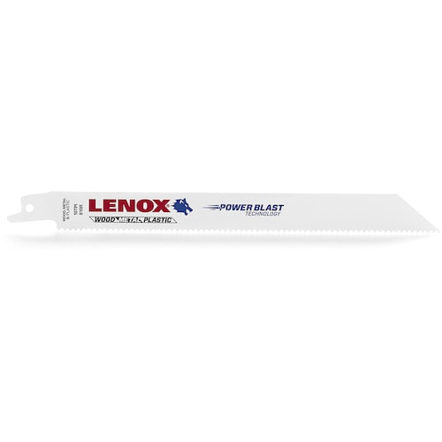 トラスコ中山 LENOX バイメタルセ-バ-ソ-ブレ-ド200mmX10山(5枚) 810R(ご注文単位1パック)【直送品】