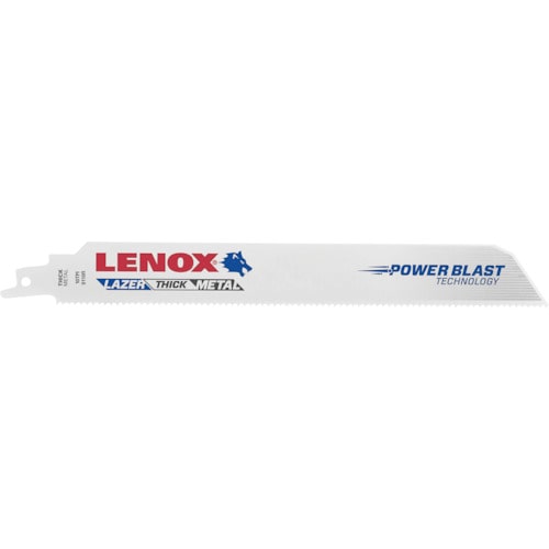 トラスコ中山 LENOX レ-ザ-セ-バ-ソ-ブレ-ド225mmX10山(5枚) 9110R(ご注文単位1パック)【直送品】