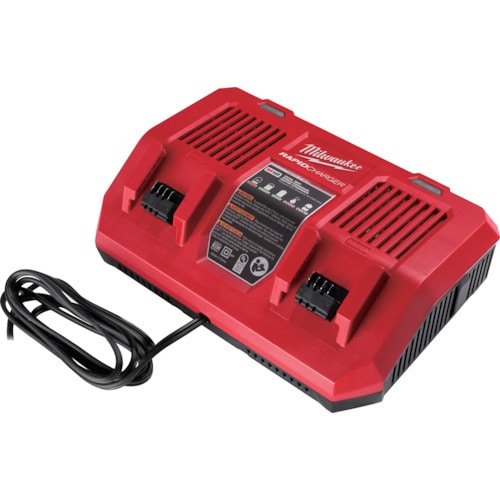 トラスコ中山 ミルウォーキー M18 デュアルベイ充電器(ご注文単位1個)【直送品】