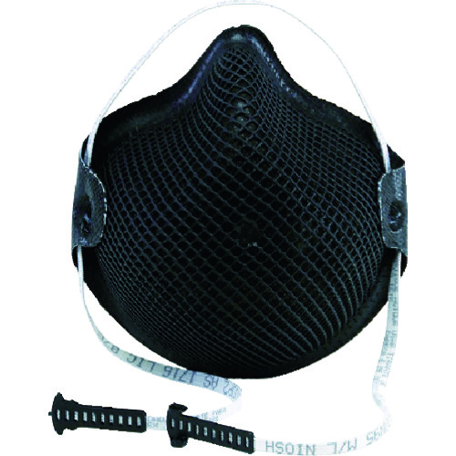 トラスコ中山 MOLDEX NIOSH 米軍仕様使い捨て式N95マスク M2600N95 15枚入り(ご注文単位1箱)【直送品】