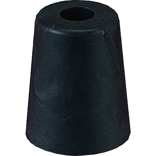 トラスコ中山 MK ゴムセーフ戸当 黒 25mm(ご注文単位1個)【直送品】