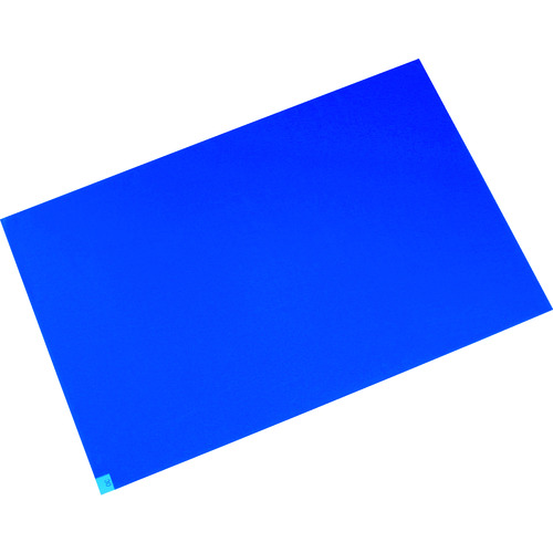 トラスコ中山 メドライン マイクロクリーンエコマット ブルー 600×900mm (10枚入) 497-1183(ご注文単位1箱)【直送品】