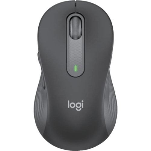 トラスコ中山 ロジクール Signature M650 Lワイヤレスマウス フォービジネス グラファイト(ご注文単位1個)【直送品】