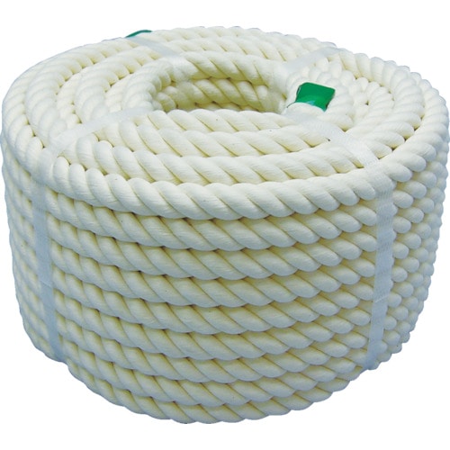 トラスコ中山 ユタカメイク ロープ 綿ロープ万能パック 12φ×20m(ご注文単位1巻)【直送品】