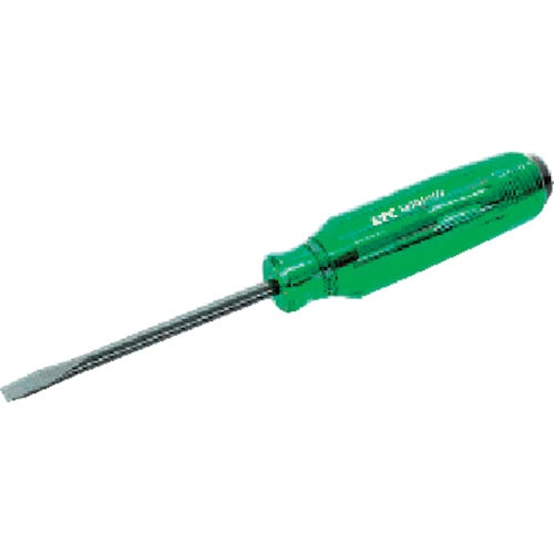 トラスコ中山 KTC 樹脂柄ドライバ マイナス貫通タイプ5.5mm(ご注文単位1本)【直送品】