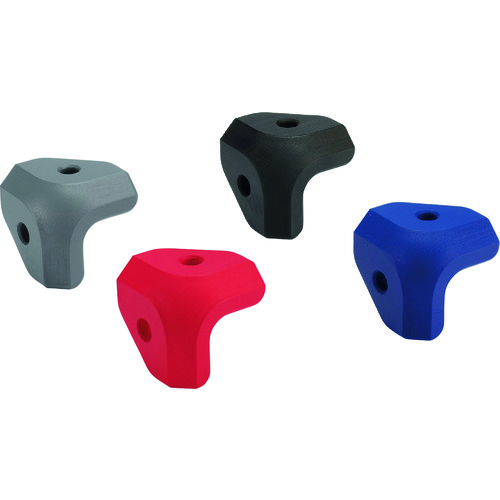 トラスコ中山 タカチ タカチ MCGシリーズ用コーナーガード グレー 1袋=8個(ご注文単位1袋)【直送品】