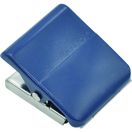 トラスコ中山 マグエックス マグネットハイブリッドクリップ M 青（ご注文単位1個）【直送品】