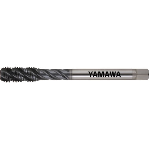 トラスコ中山 ヤマワ 中硬度炭素鋼用止り穴用スパイラルタップ MHSP P4 M10×1(ご注文単位1本)【直送品】