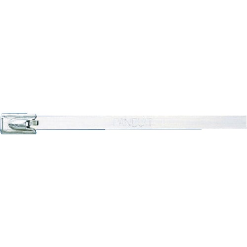 トラスコ中山 パンドウイット mlTタイプ 自動ロック式ステンレススチールバンド SUS316 幅7.9mm 長さ838mm 50本入り mlT10H-LP316(ご注文単位1袋)【直送品】