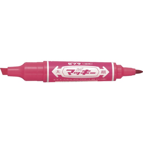 トラスコ中山 ゼブラ ハイマッキー ピンク(ご注文単位1本)【直送品】