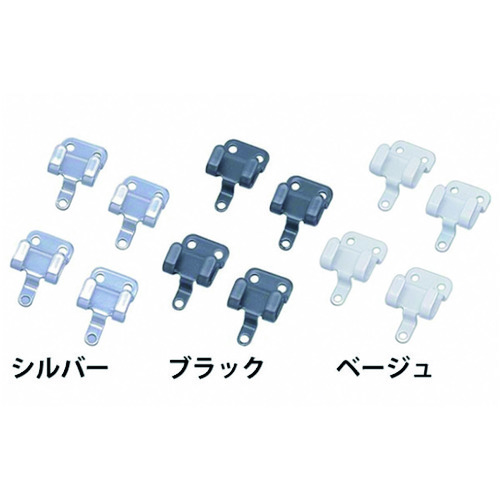 トラスコ中山 IRIS 246741 メッシュパネル壁掛金具 MPA-KK ベージュ 【単位:袋】(ご注文単位1袋)【直送品】