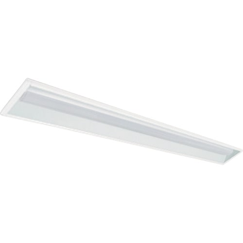 トラスコ中山 ホタルクス LED一体型ベース照明 40形埋込下面開放タイプ190mm幅 本体 + 防災用照明器具 ライトユニット 4000lm(ご注文単位1台)【直送品】