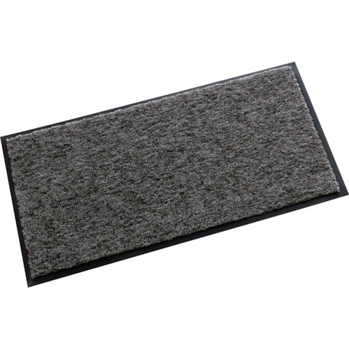 トラスコ中山 テラモト 屋内用マット トレビアンHC 灰 360×600mm(ご注文単位1枚)【直送品】
