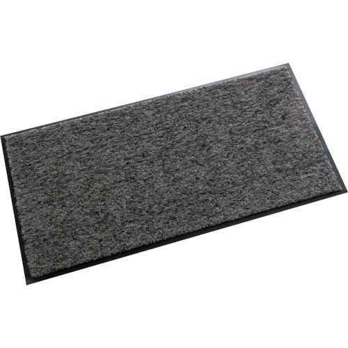 トラスコ中山 テラモト 屋内用マット トレビアンHC 灰 450×750mm(ご注文単位1枚)【直送品】