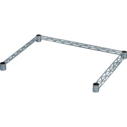 トラスコ中山 IRIS 530729 メタルラックコの字バー 61cm(ご注文単位1本)【直送品】