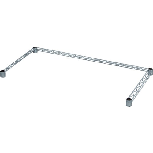 トラスコ中山 IRIS 530730 メタルラックコの字バー 90cm(ご注文単位1本)【直送品】