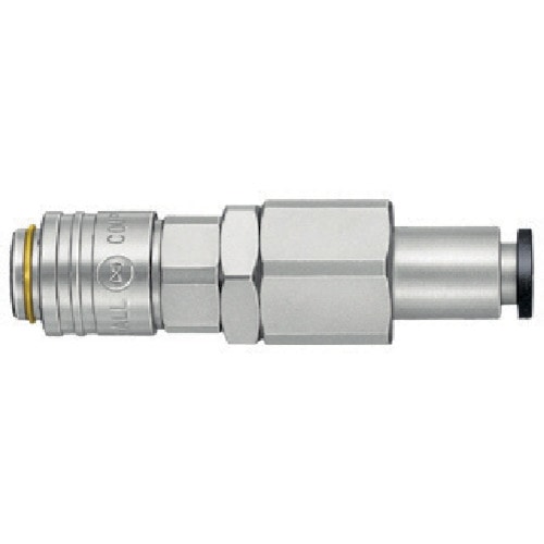 トラスコ中山 日東 スモールカプラ(チューブ取付用) 適合チューブ外径6mm(51359)(ご注文単位1個)【直送品】