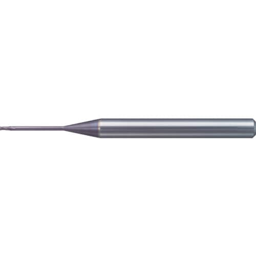 トラスコ中山 三菱K 2枚刃エムスター 超硬ロングネックスクエアエンドミル4mm　672-0200（ご注文単位1本）【直送品】